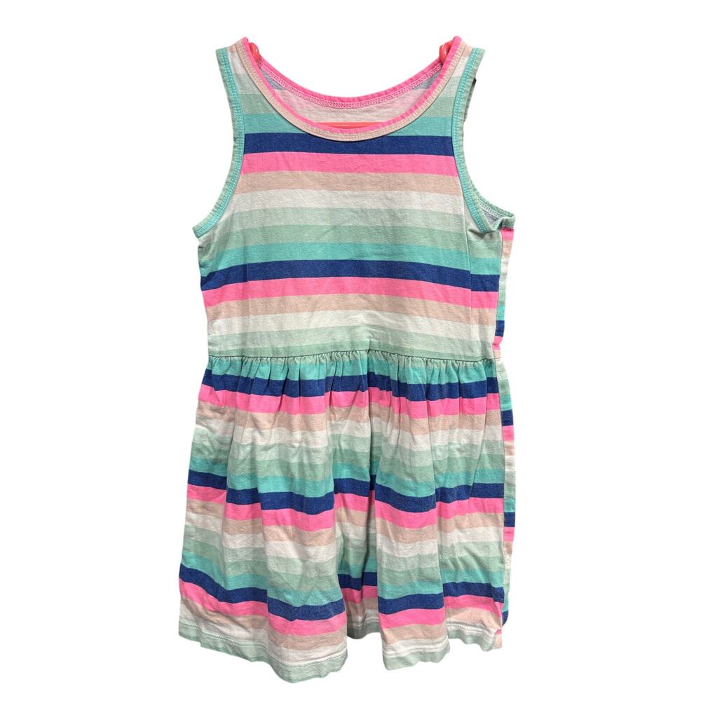 Striped Sleeveless Dress - Carter's - 4T